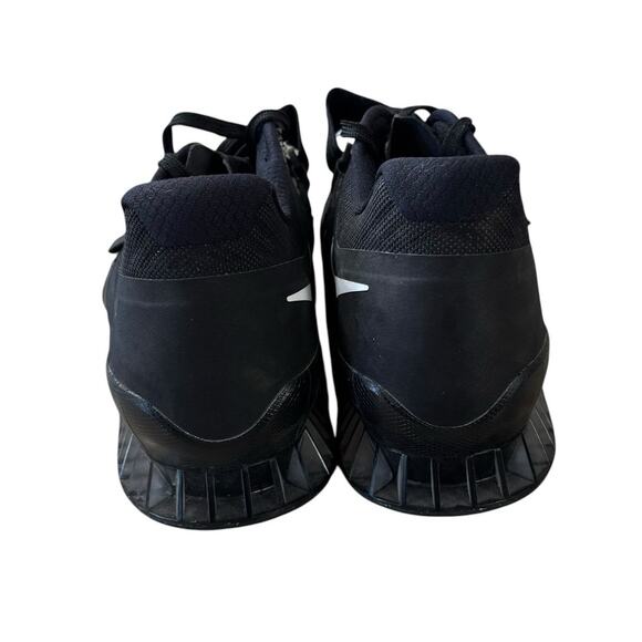 Nike Romaleos 3 Black Weightlifting Sneakers Men’s 12 Workout Crossfit Athletic